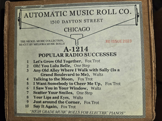A-Roll A-1214 RECUT Nickelodeon Roll Popular Radio Successes Meliora