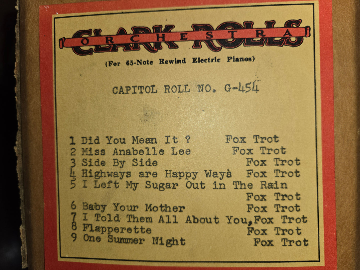 G-Roll G-454 RECUT Nickelodeon Roll Did You Mean It?