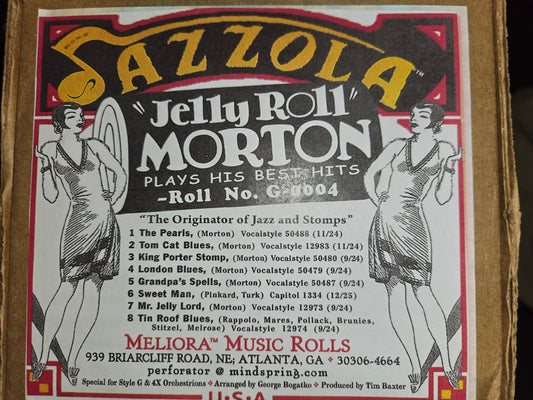 G-Roll G-004 RECUT Nickelodeon Roll Jelly Roll Morton