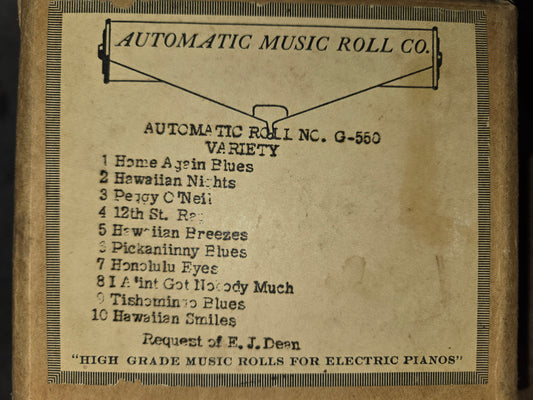 G-Roll G-550 RECUT Nickelodeon Roll Home Again Blues