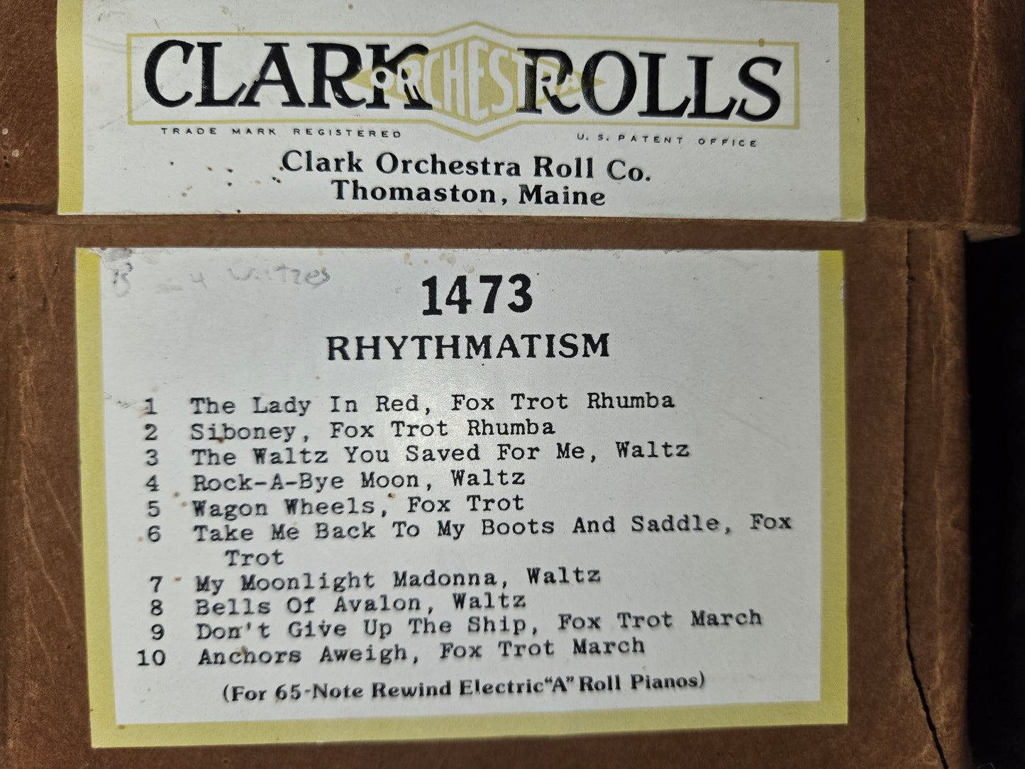 A-Roll A-1473 RECUT Nickelodeon Roll Rhythmatism