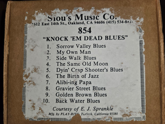 A-Roll A-854 RECUT Nickelodeon Roll Knock Em Dead Blues