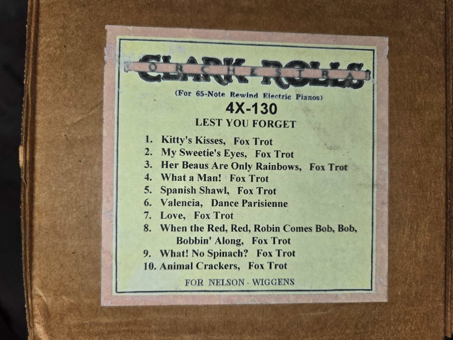 G-roll 4X-130 RECUT Nickelodeon Roll Lest You Forget