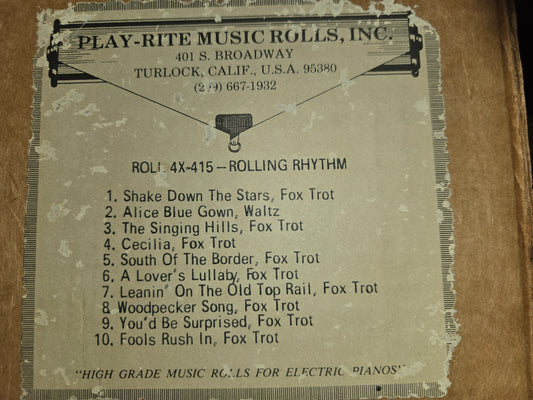 4X-Roll 4X-415 RECUT Nickelodeon Roll Rolling Rhythm