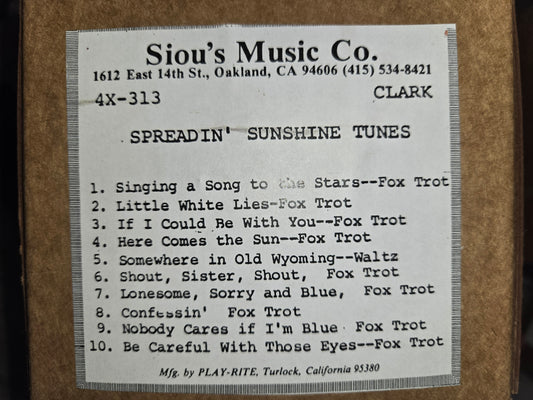 4X-Roll 4X-313 RECUT Nickelodeon Roll Spreadin Sunshine Tunes