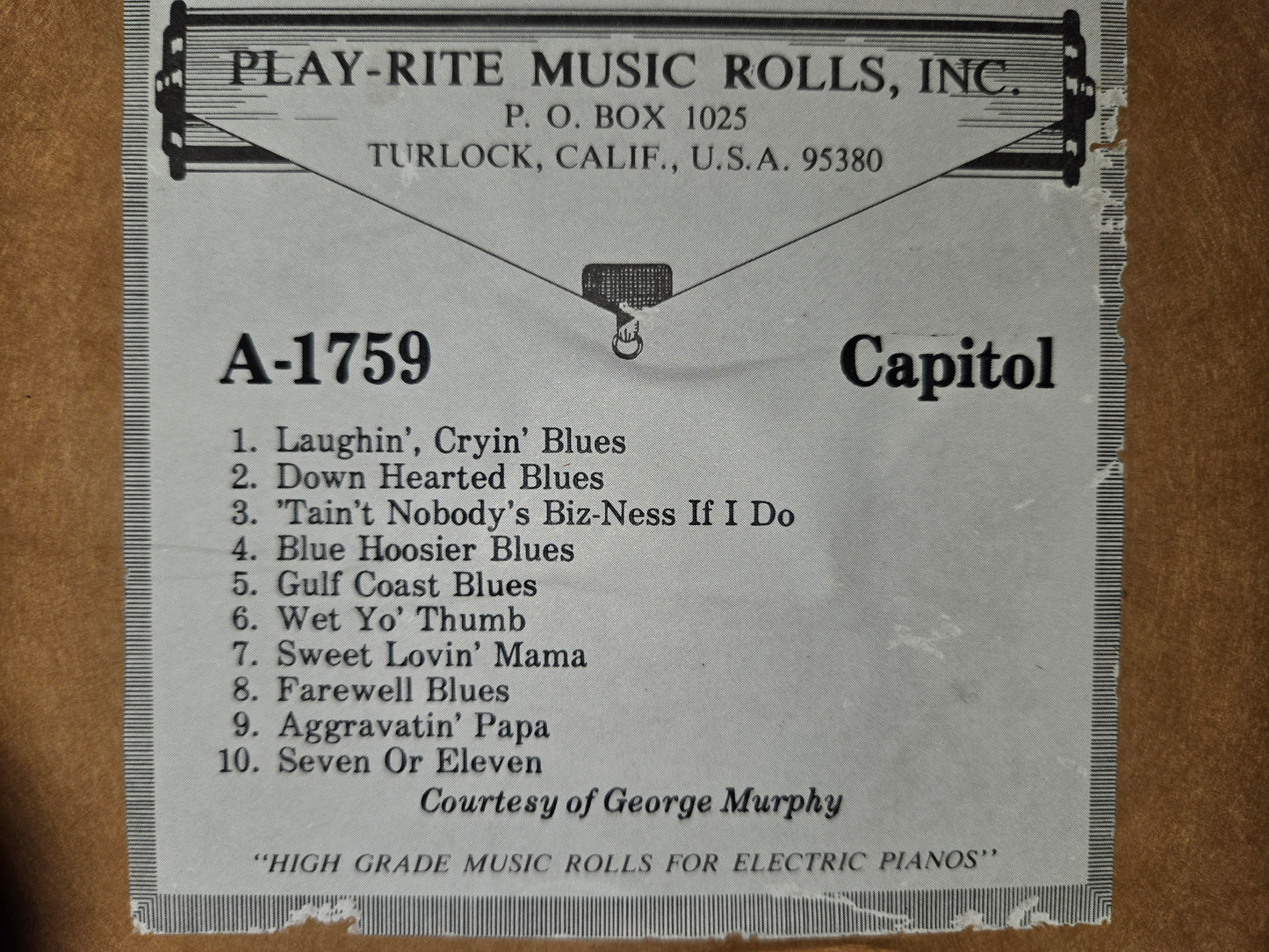 A-Roll A-1759 RECUT Nickelodeon Roll Laughin Crying Blues