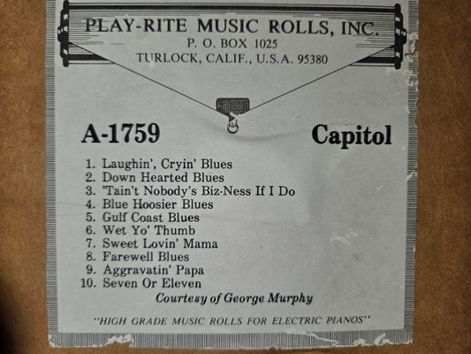 A-Roll A-1759 RECUT Nickelodeon Roll Laughin Crying Blues