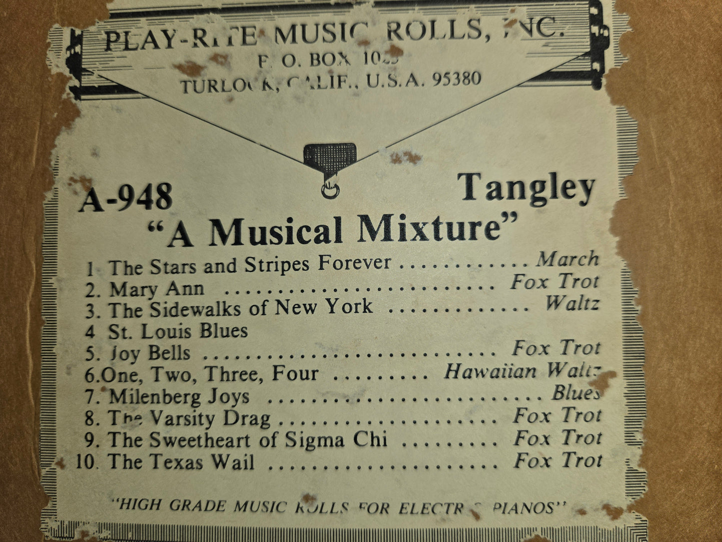 A-Roll A-948 RECUT Nickelodeon Roll Tangley A Musical Mixture