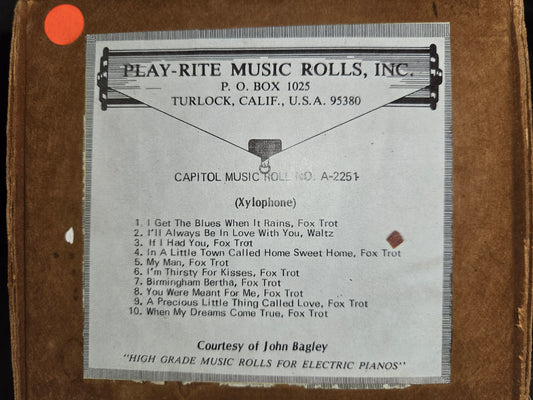 G-roll A-2251 RECUT Nickelodeon Roll I Get The Blues When It Rains