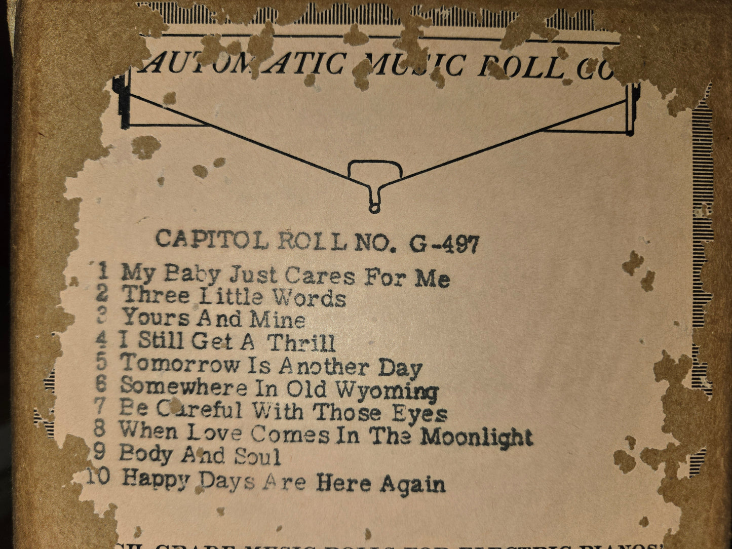 G-Roll G-497 RECUT Nickelodeon Roll My Baby Just Cares for Me