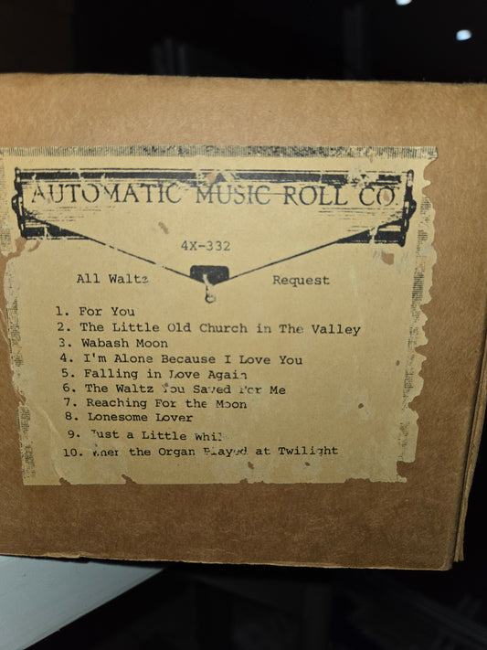 4X-Roll 4X-332 RECUT Nickelodeon Roll All Waltz Request