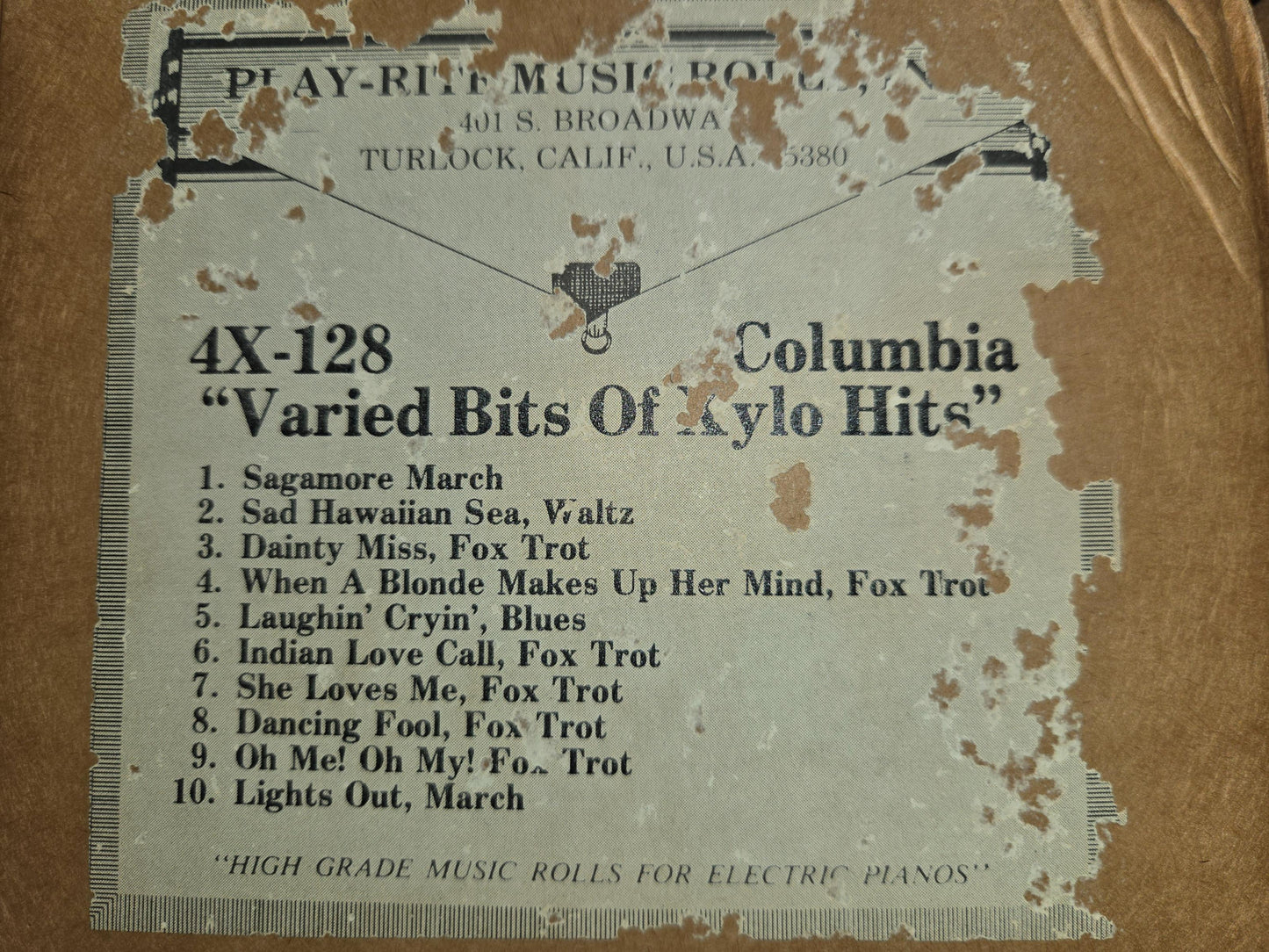 4X-Roll 4X-128 RECUT Nickelodeon Roll Varied Bits of Xylo Hits