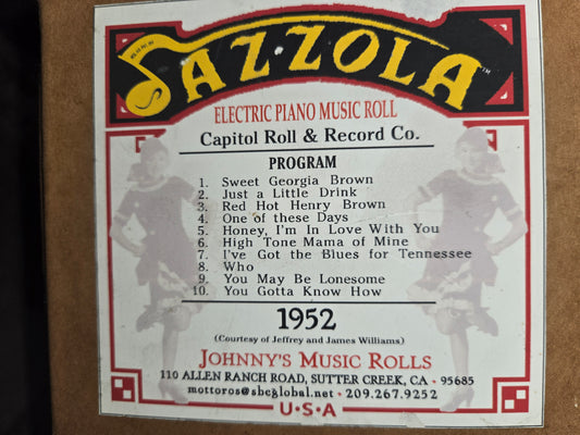 G-roll A-1952 RECUT Nickelodeon Roll Sweet Georgia Brown