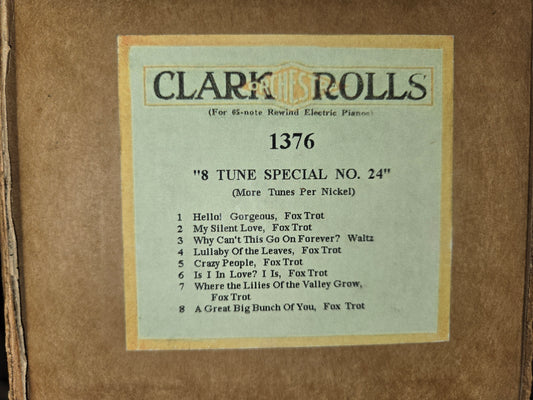 A-Roll A-1376 RECUT Nickelodeon Roll 8 Tune Special No 24