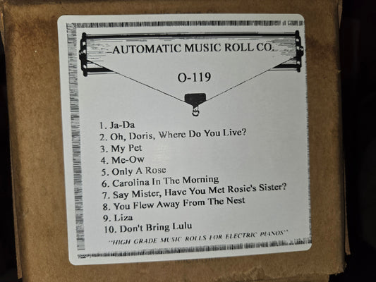 O-Roll O-119 RECUT Nickelodeon Roll Various