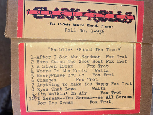 G-Roll G-936 RECUT Nickelodeon Roll Ramblin Round The Town