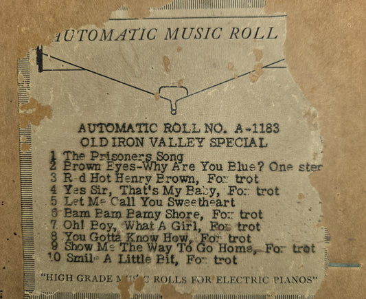 A-Roll A-1183 RECUT Nickelodeon Roll Old Iron Valley Special