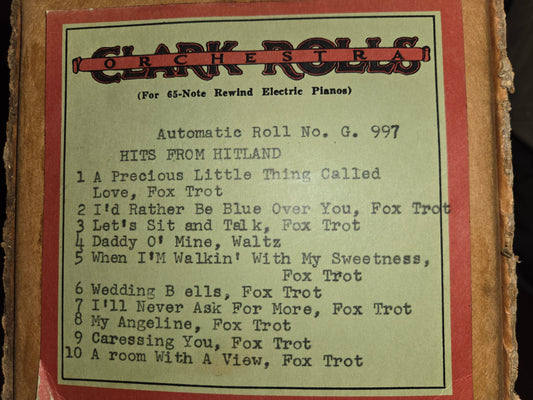 G-Roll G-997 RECUT Nickelodeon Roll Hits From Hitland