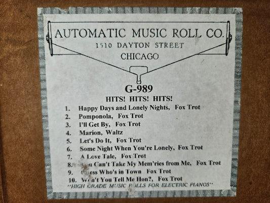 G-Roll G-989 RECUT Nickelodeon Roll Hits! Hits! Hits!