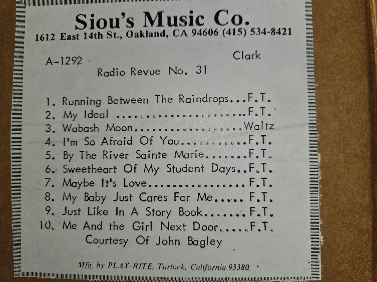 A-Roll A-1292 RECUT Nickelodeon Roll Radio Review 31