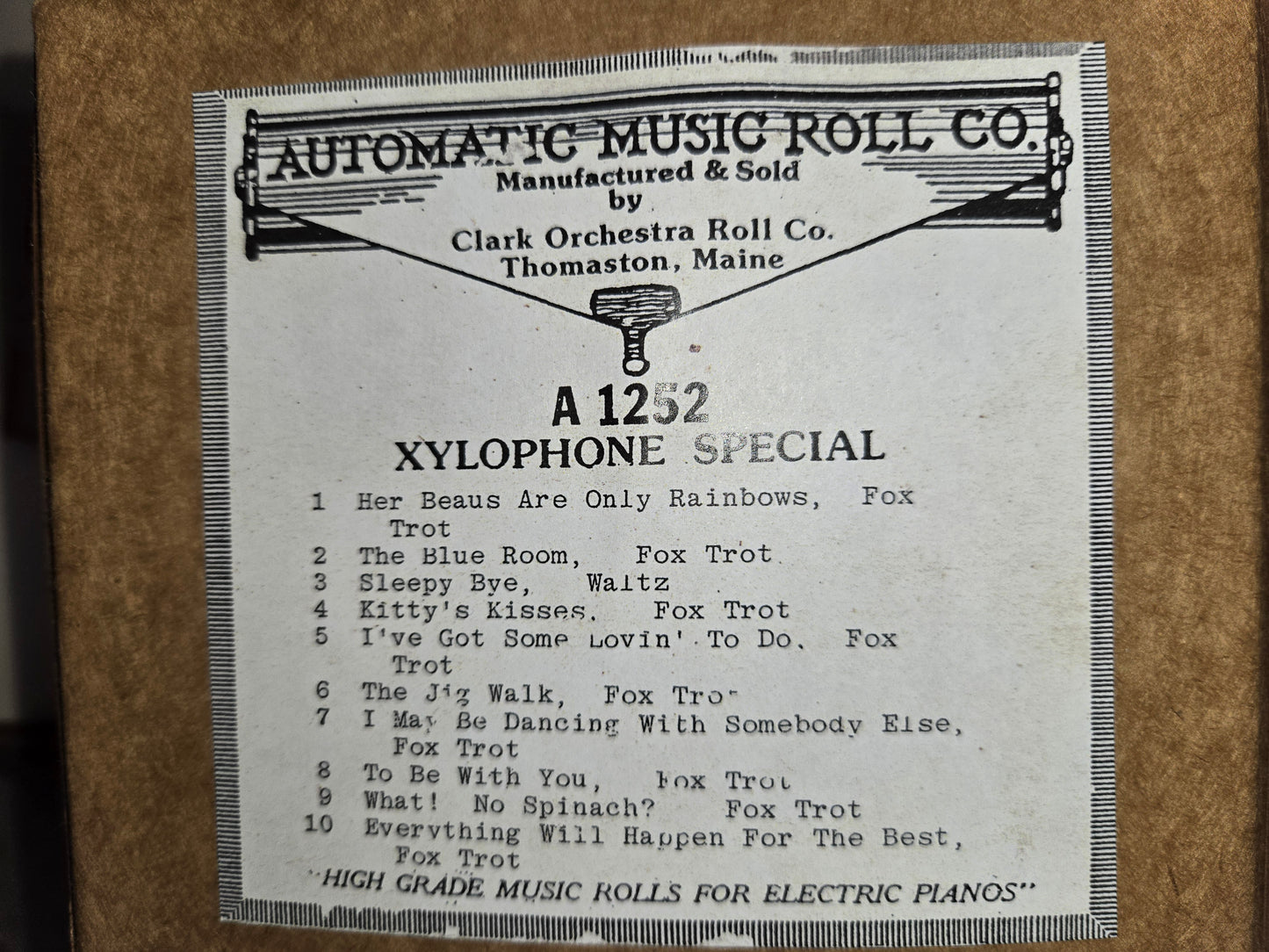 A-Roll A-1252 RECUT Nickelodeon Roll Xylophone Special