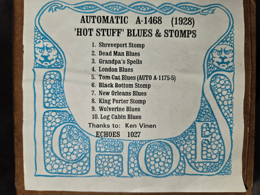 A-Roll A-1468 RECUT Nickelodeon Roll Hot Stuff Blues & Stomps