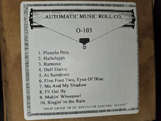 O-Roll O-103 RECUT Nickelodeon Roll Various