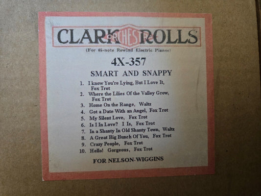 4X-roll 4x-357 RECUT Nickelodeon Roll SMART AND SNAPPY