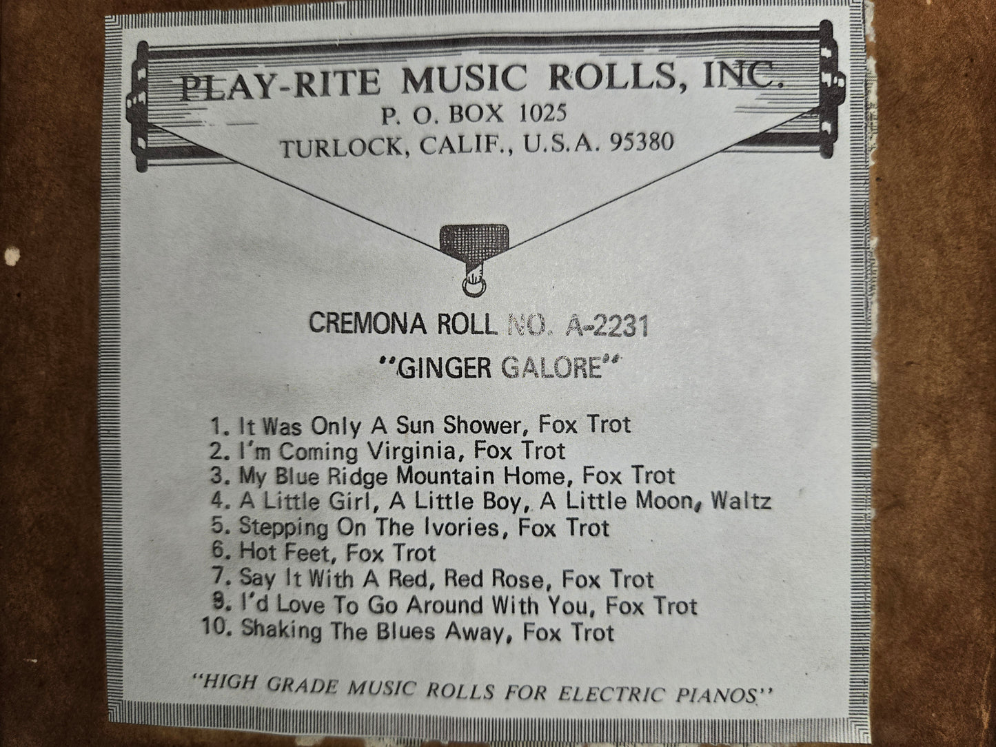 A-Roll A-2231 RECUT Nickelodeon Roll Ginger Galore