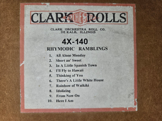 4X-Roll 4X-140 RECUT Nickelodeon Roll Rhymodic Ramblings
