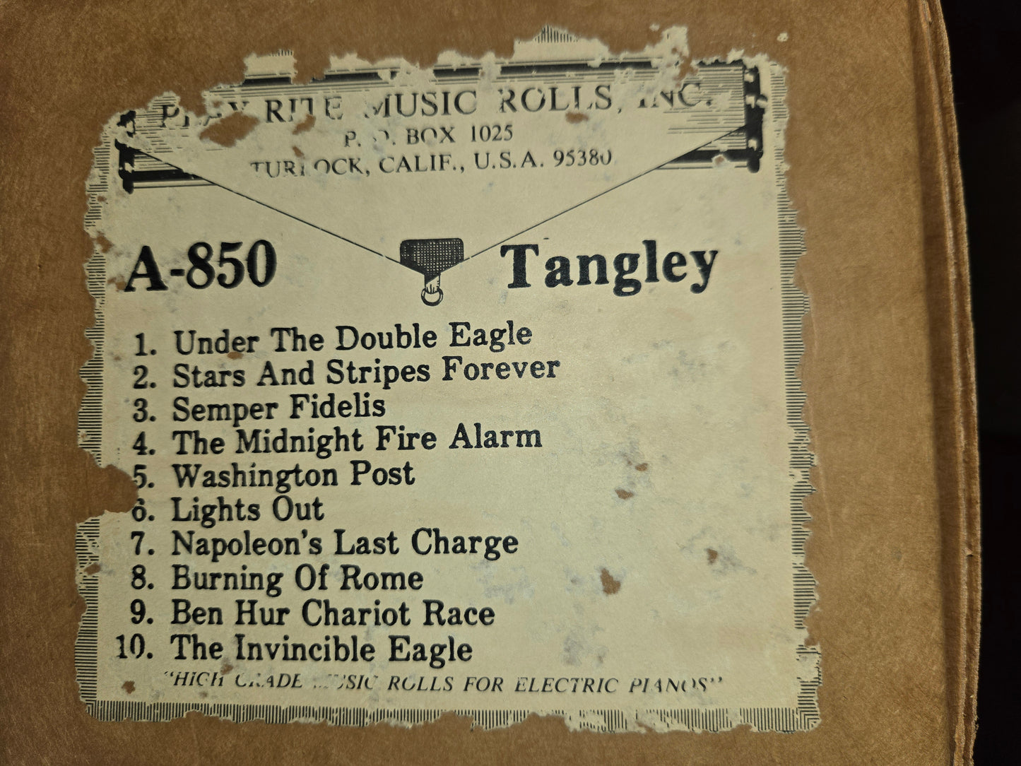 A-Roll A-850 RECUT Nickelodeon Roll Tangley Under the Double Eagle
