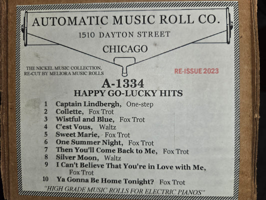 A-Roll A-1334 RECUT Nickelodeon Roll Happy Go-Lucky Hits Meliora