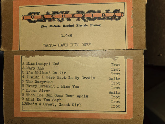 G-Roll G-949 RECUT Nickelodeon Roll Auto-Have This One