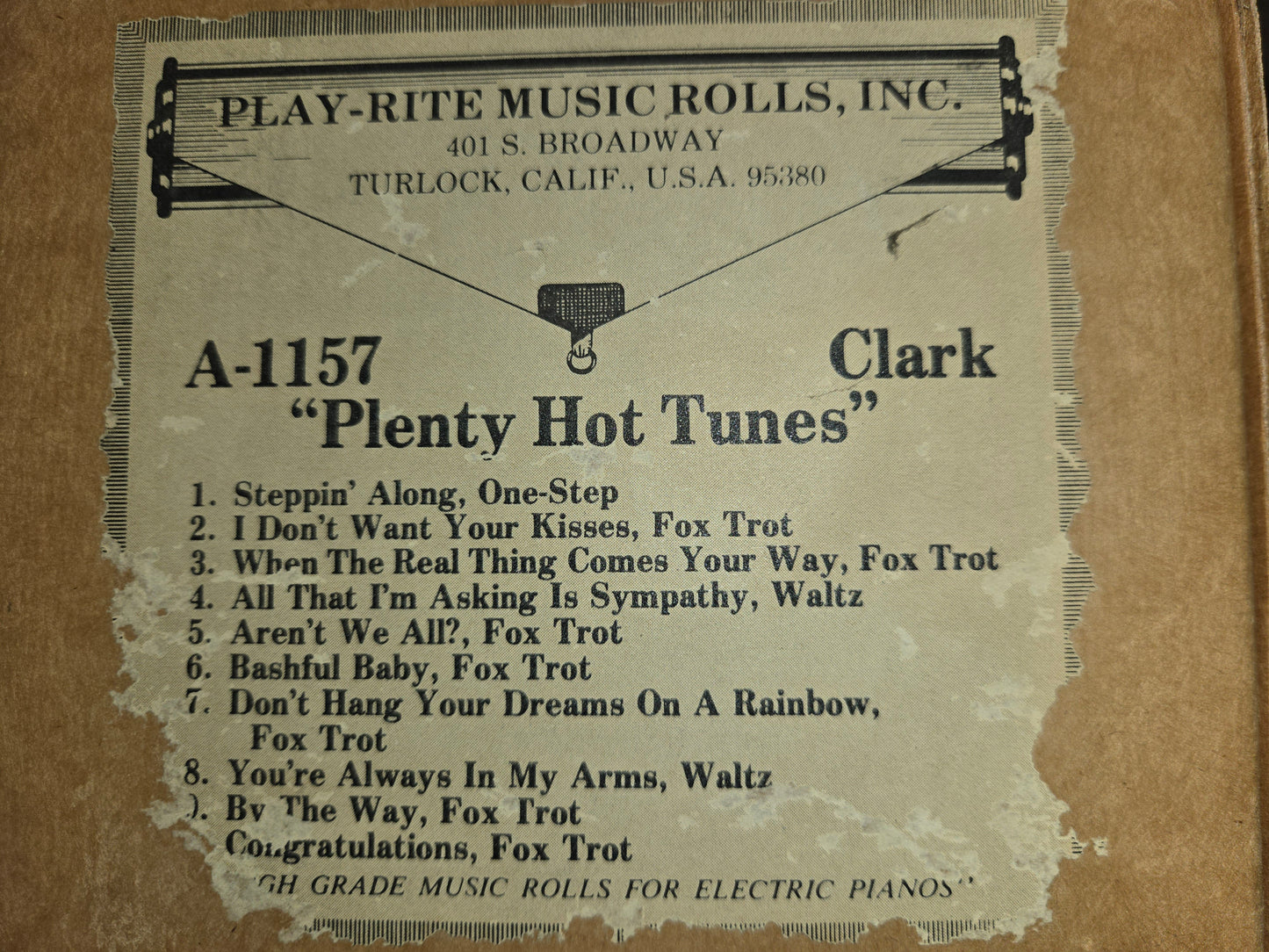 A-Roll A-1157 RECUT Nickelodeon Roll Plenty Hot Tunes