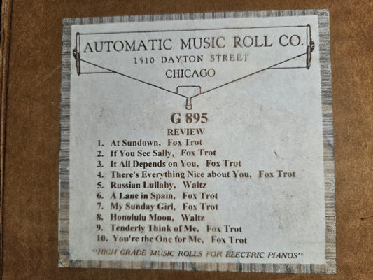G-Roll G-895 RECUT Nickelodeon Roll At Sundown