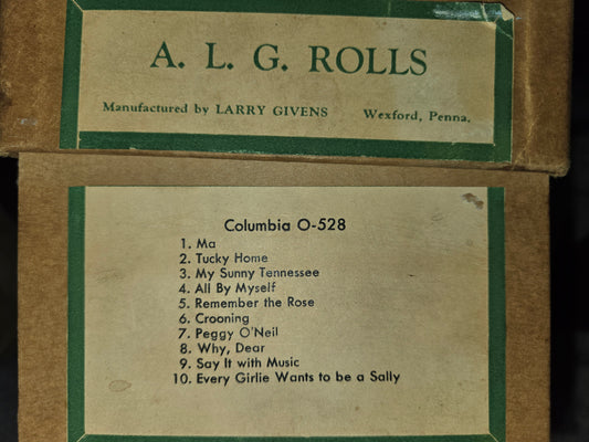 O-Roll O-528 Nickelodeon Orchestrion Columbia