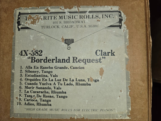 4X-Roll 4X-382 RECUT Nickelodeon Roll Borderland Request