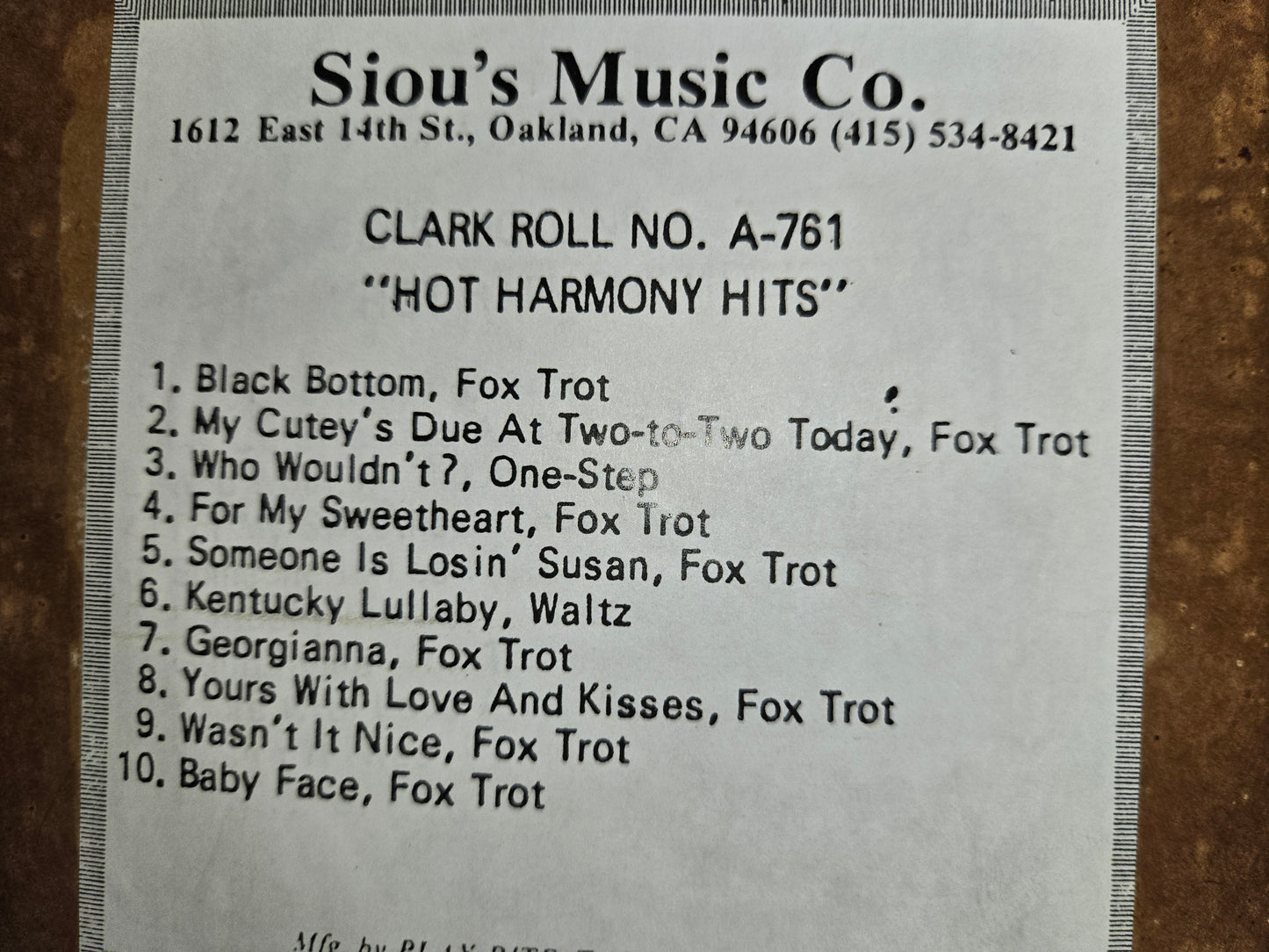 A-roll A-761 RECUT Nickelodeon Roll Hot Harmony Hits