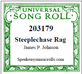 88-Note Roll 203179 Steeplechase Rag -2026 Recut