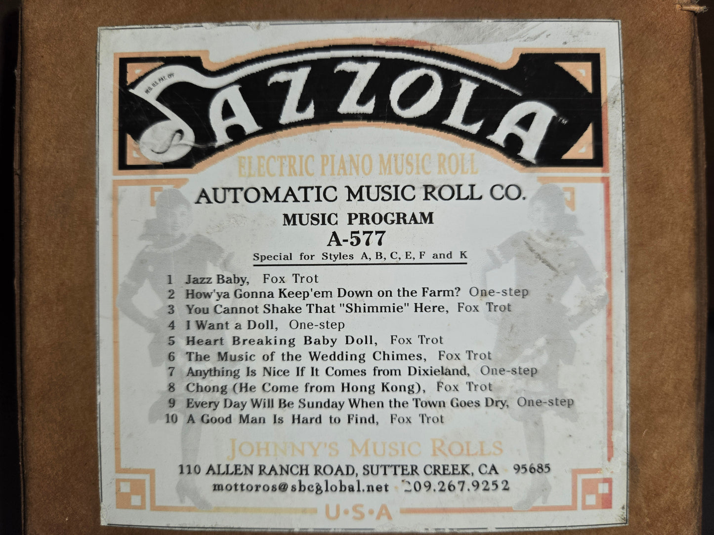 A-roll A-577 RECUT Nickelodeon Roll Jazz Baby