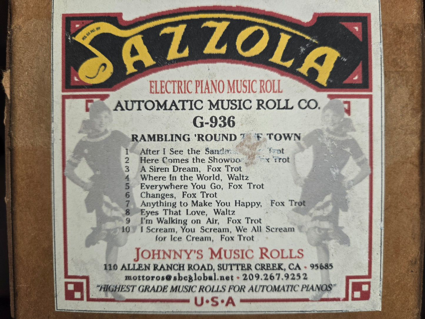 G-Roll G-936 RECUT Nickelodeon Roll Rambling Round The Town