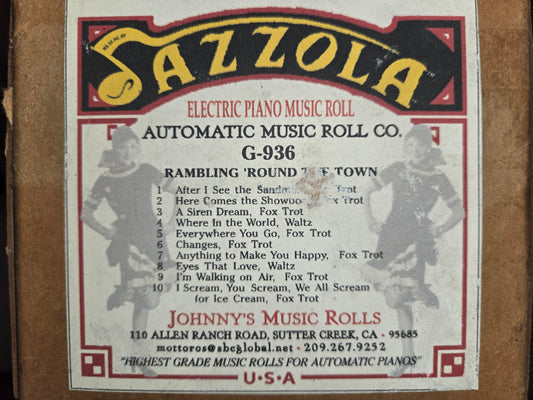 G-Roll G-936 RECUT Nickelodeon Roll Rambling Round The Town