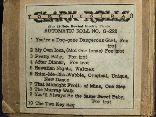 G-Roll G-222 RECUT Nickelodeon Roll Various