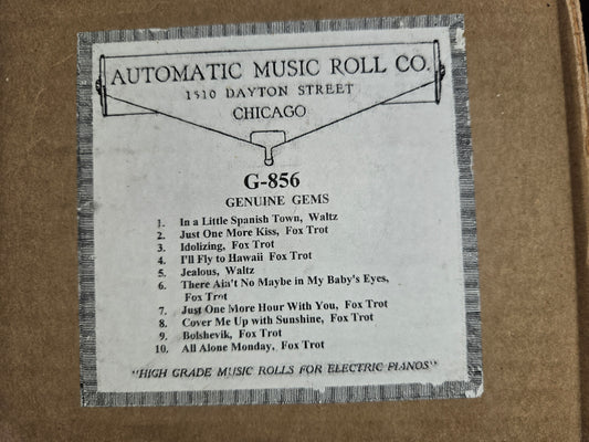 G-roll G-856 RECUT Nickelodeon Roll Genius Gems