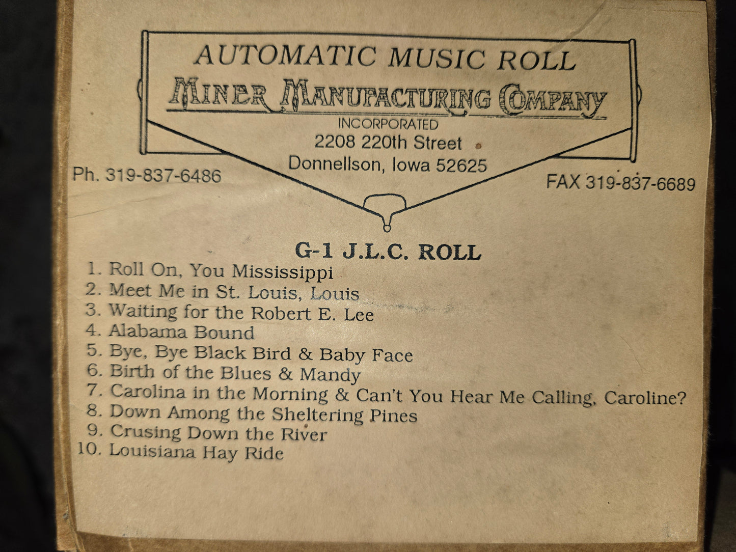 G-Roll G-1 RECUT Nickelodeon Roll Roll On, You Mississippi