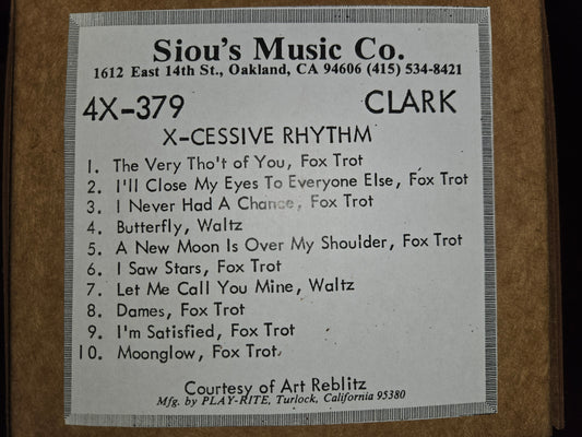 4X-Roll 4X-379 RECUT Nickelodeon Roll X-cessive Rhythm