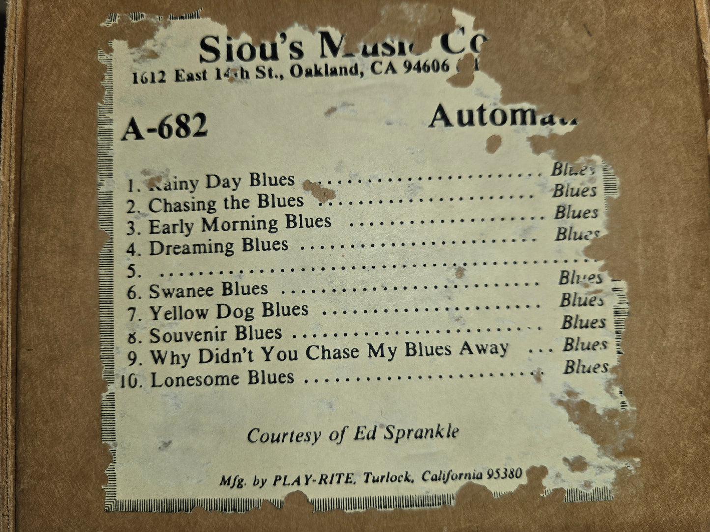 A-Roll A-682 RECUT Nickelodeon Roll Rainy Day Blues