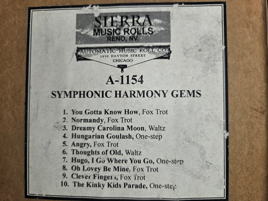 A-Roll A-1154 RECUT Nickelodeon Roll Symphonic Harmony Gems