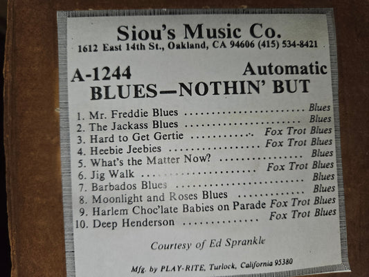 A-Roll A-1244 RECUT Nickelodeon Roll Blues- Nothin But