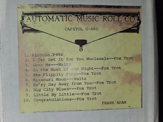 G-Roll G-480 RECUT Nickelodeon Roll Piccolo Pete